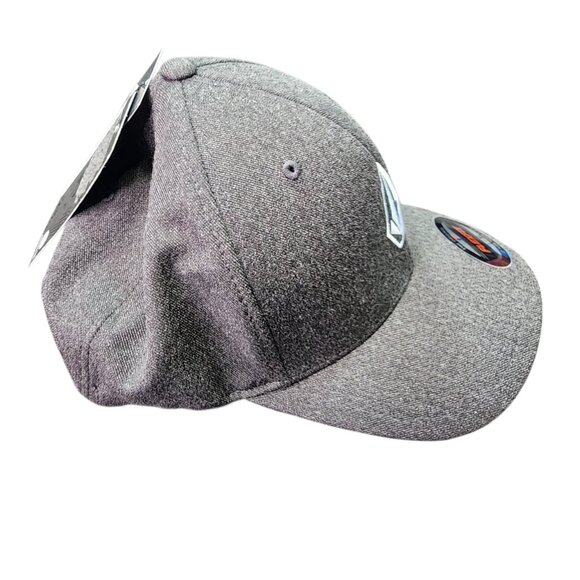 NWT Volcom Full Stone Logo Flexfit Hat Cap Size L-XL Gray - Picture 4 of 10